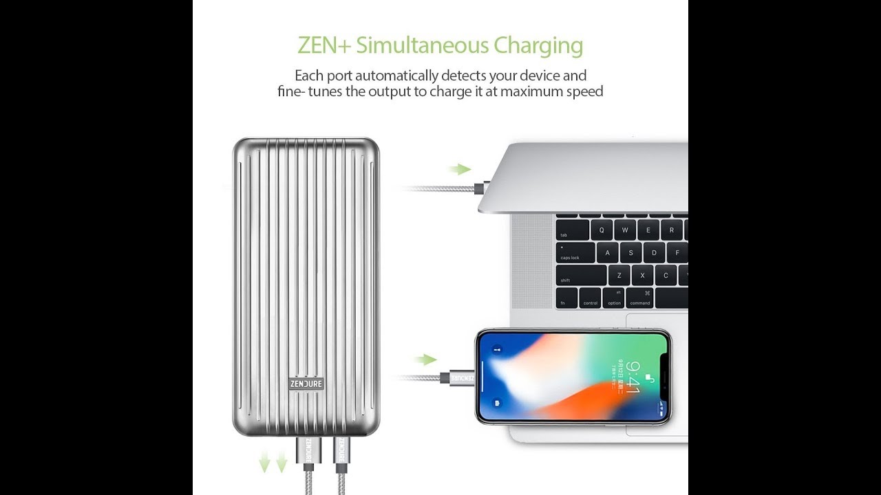 Edel Powerbank in 4h aufgeladen? 45 Watt Zendure A6PD 20100mAh USB-C Power Delivery 2.0 Review