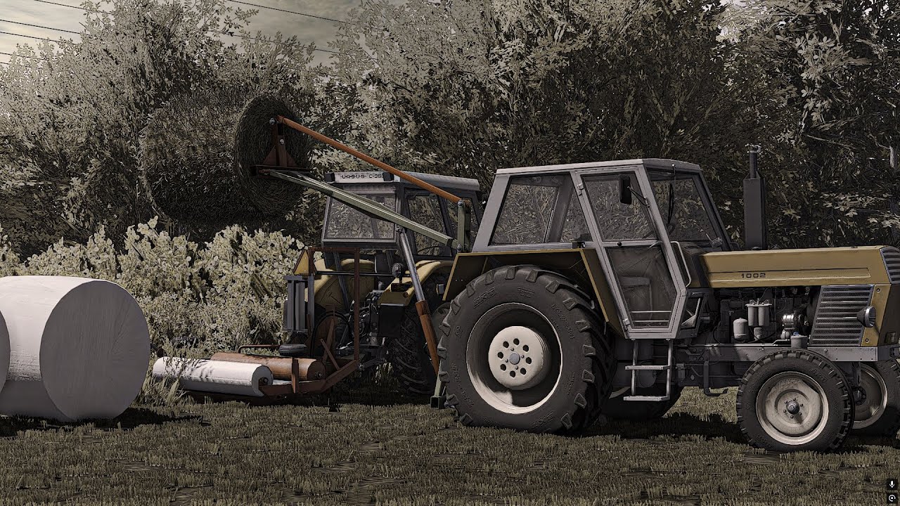 POLSKA WIEŚ!! 🔥 OWIJANIE BEL TRAWY 🔥 URSUS NA 2 KOŁA ✔ FS22 ✔