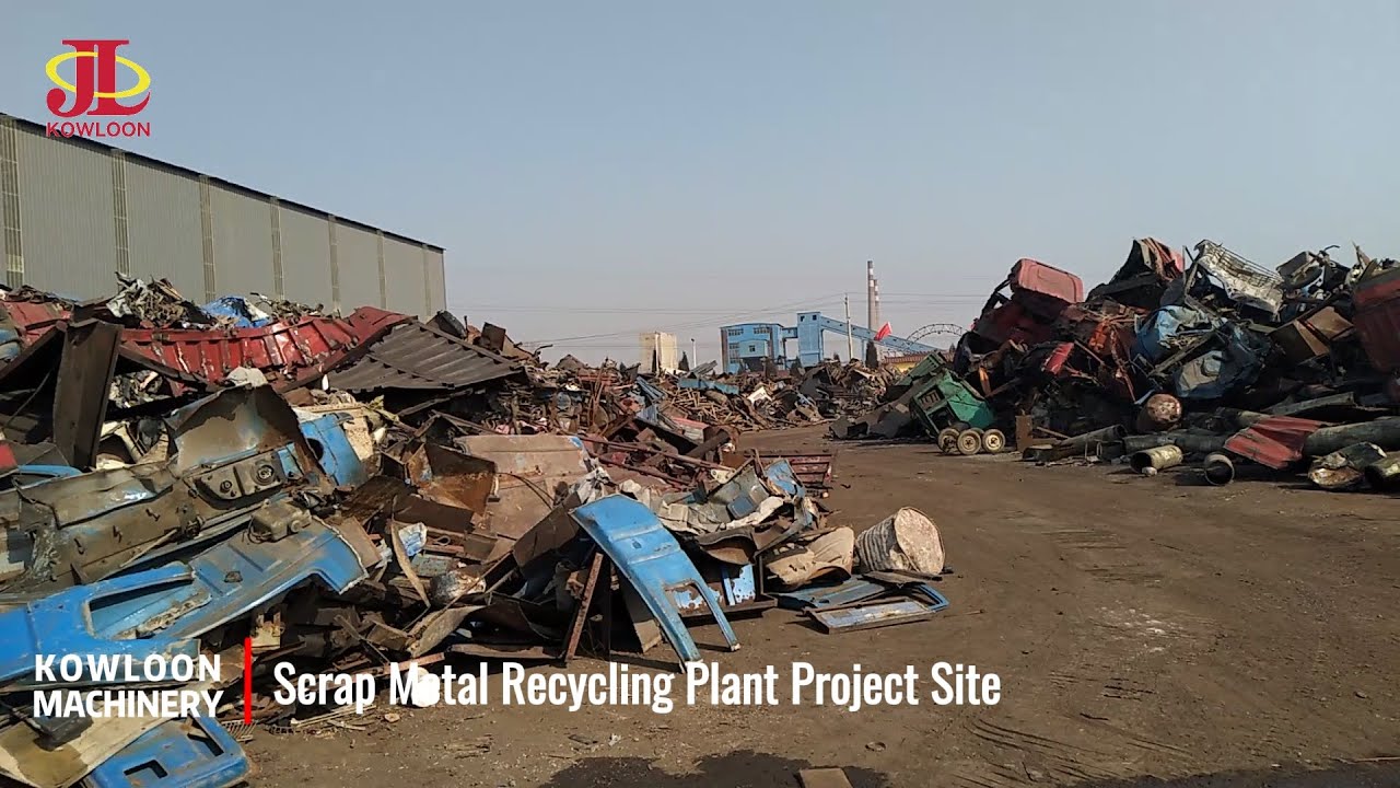 Amazing Process of Scrap Metal Recycling Plant | Metal Shredder & Hammer Mill