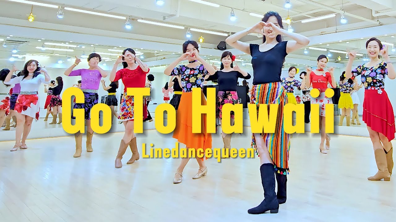 Go to Hawaii Line Dance l Intermediate l 고우 투 하와이 라인댄스 l Linedancequeen l Junghye Yoon