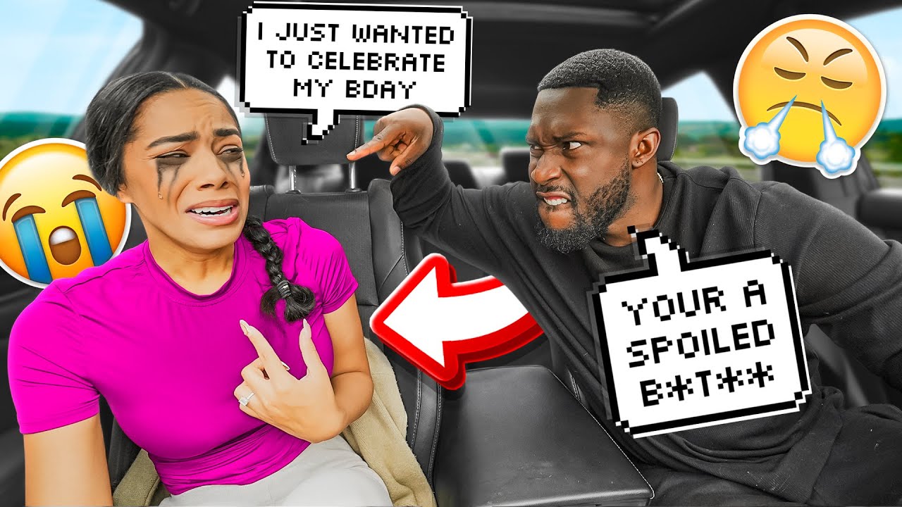 Calling My Fiance A SPOILED B*T** After Surprising Her For Her Birthday PRANK! *SHE BREAKS DOWN*