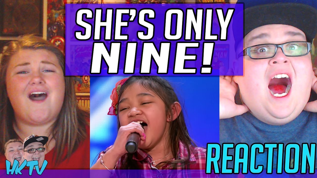 Angelica Hale: 9-Year-Old Singer Stuns the Crowd With Her Powerful Voice - AGT REACTION!! 🔥