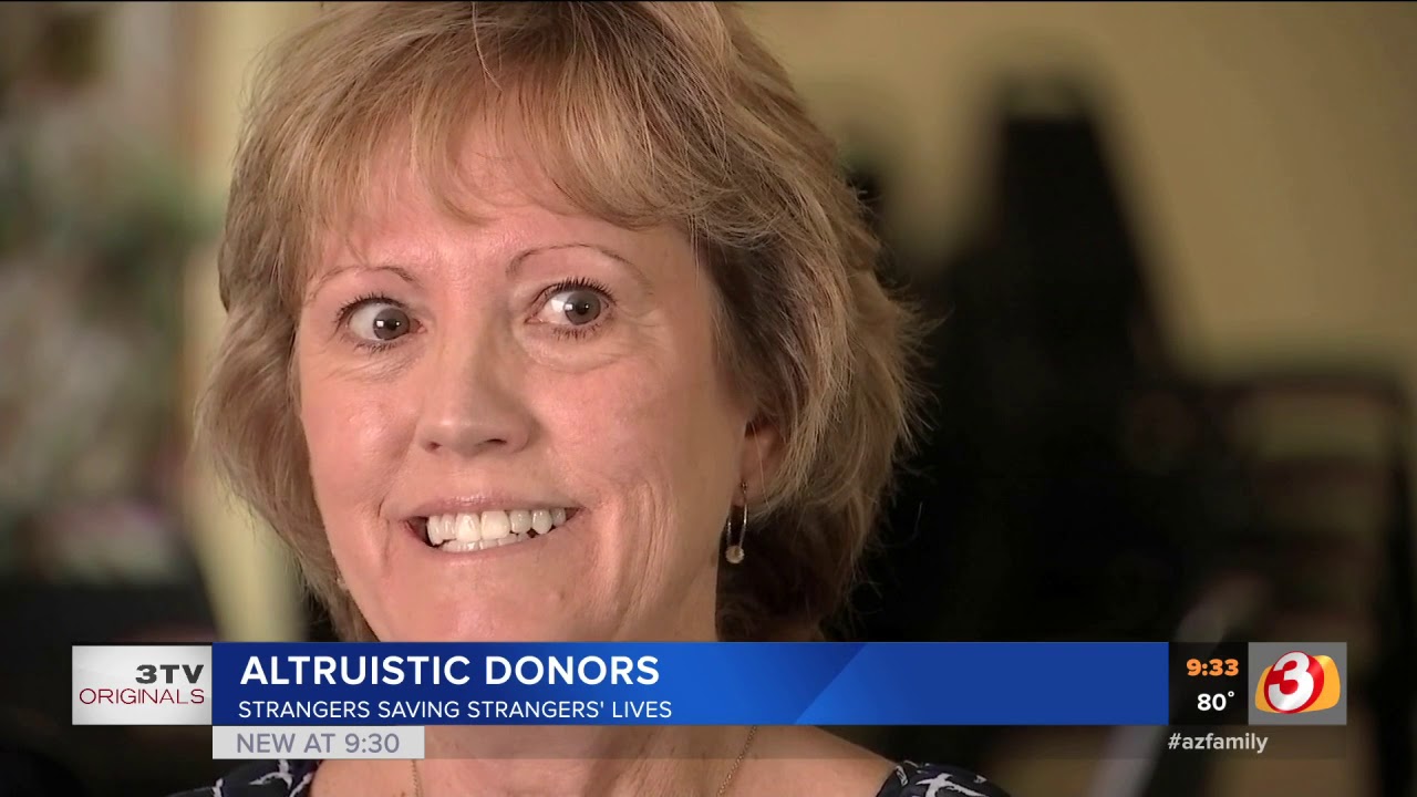 VIDEO: Strangers donate kidneys to strangers