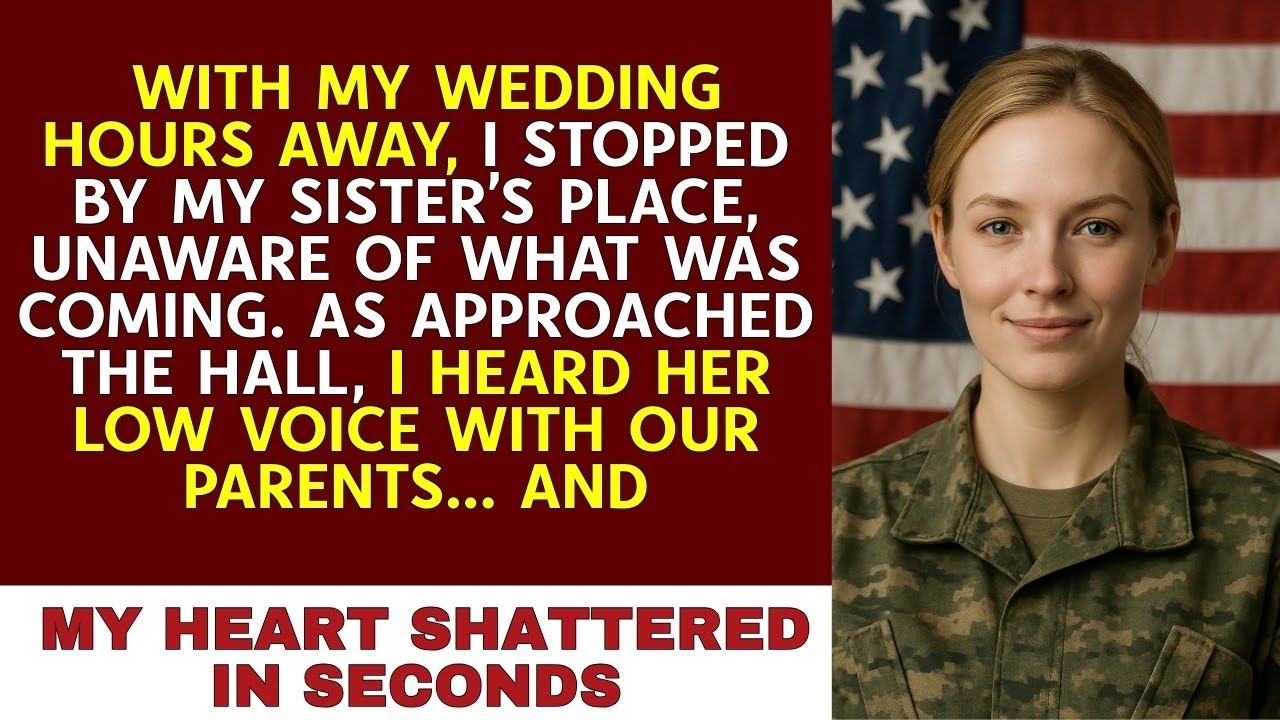 On the Night Before My Wedding, I Walked Into My Sister’s House—What I Overheard Shocked Me...