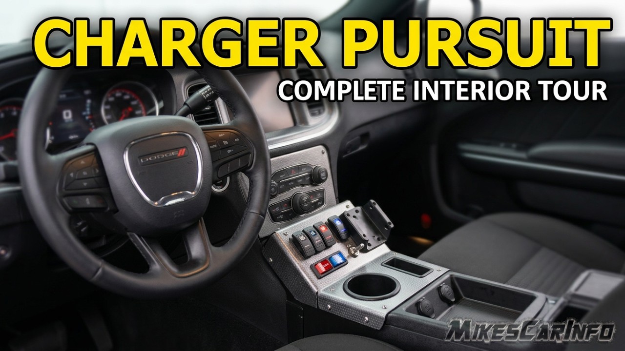 👉 2021 Dodge Charger Pursuit Police Law Enforcement - Detailed Look in 4K