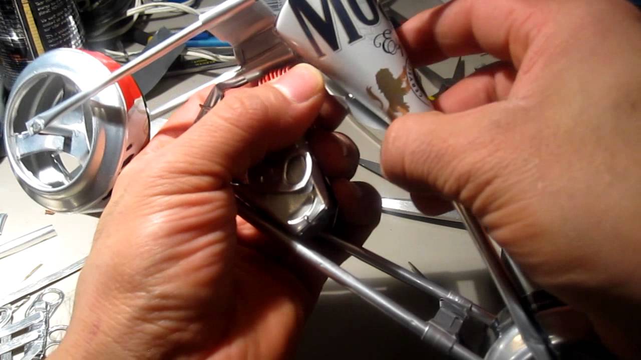 8-o TUTORIAL COMO HACER UNA MOTO DE LATA PASO A PASO PARTE #1