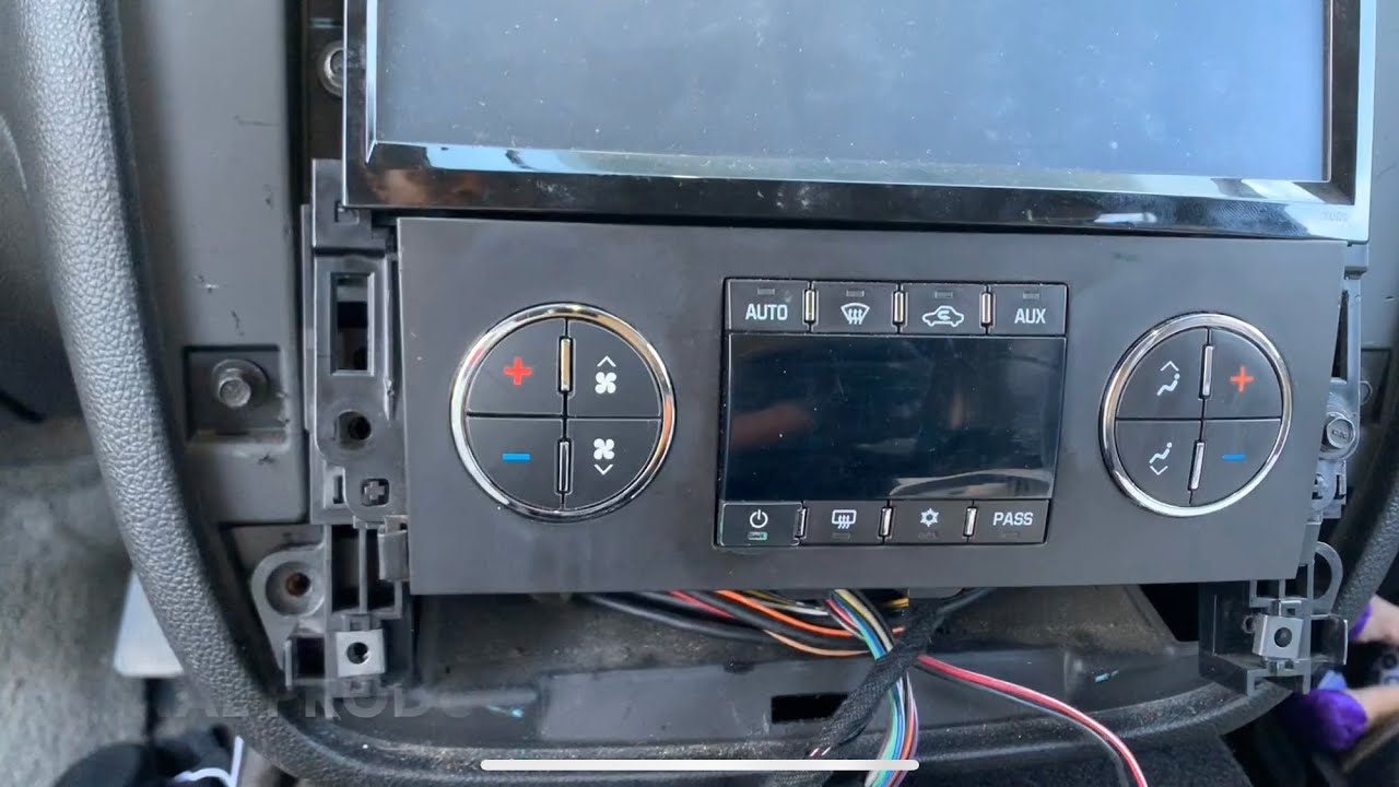 Chevy AC DASH STICKER BUTTON DECAL REPAIR