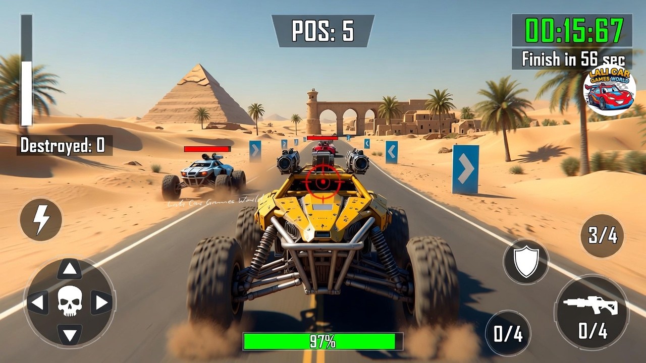 Monster Truck Rocket Arena 🚗💥 Crazy Battle Racing Game  Android Gameplay 2026