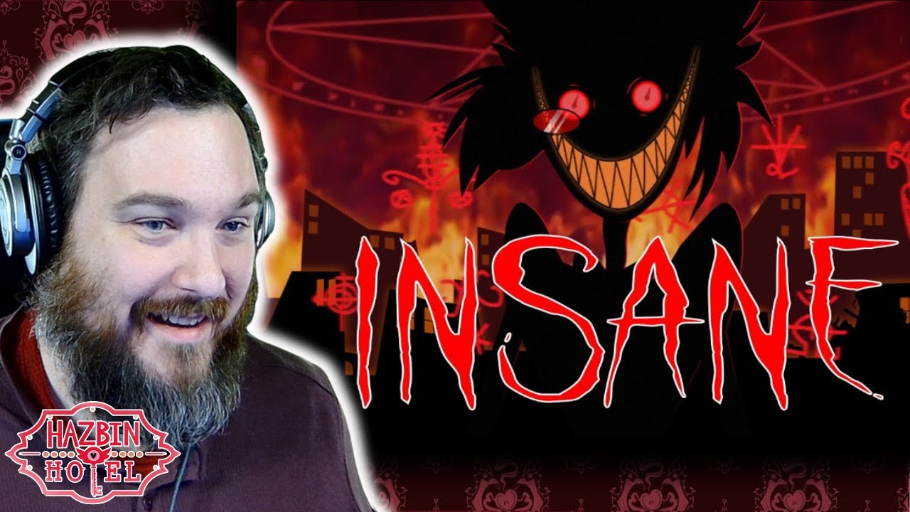 WHAT A BOP!! INSANE (A Hazbin Hotel Song) - Black Gryph0n & Baasik [Reaction]