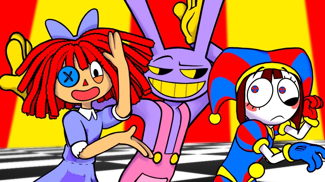 Ragatha, Jax e Pomni RESPONDEM no The Amazing Digital Circus VR