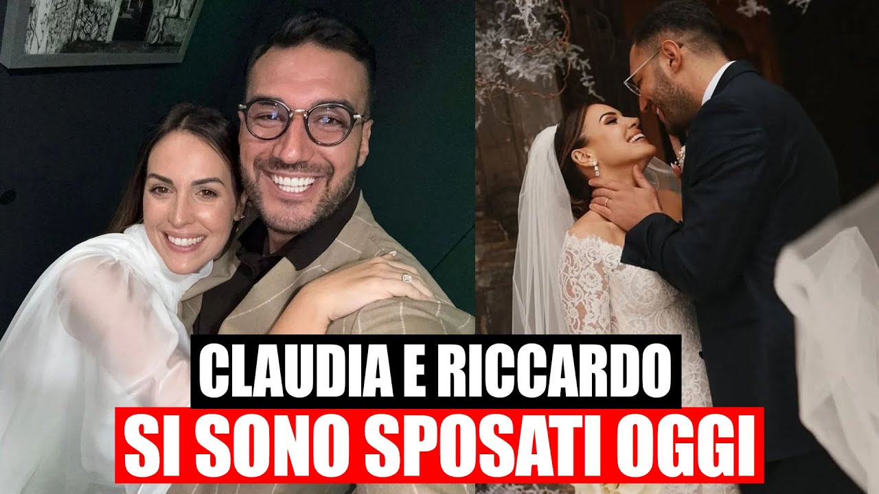 Lorenzo Riccardi e Claudia Dionigi di Uomini e Donne si sono sposati oggi: foto e video.