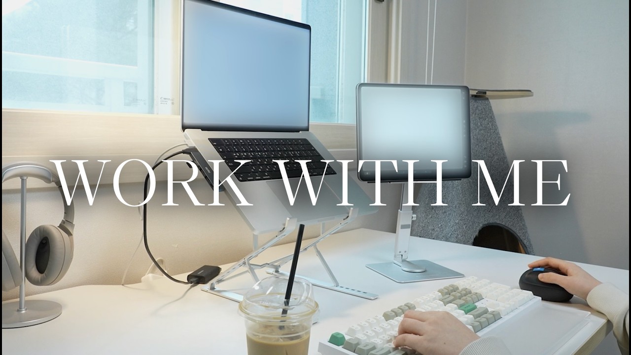 WORK WITH ME 🕵🏻‍♀️ㅣ1 hour keyboard & clicking ASMR (No talking)