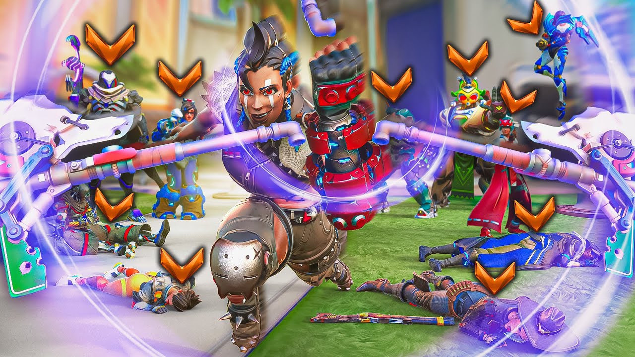 1 BUFFED Top 500 JUNKER QUEEN vs *10* Bronze Players - Who wins?! (ft. Emongg)