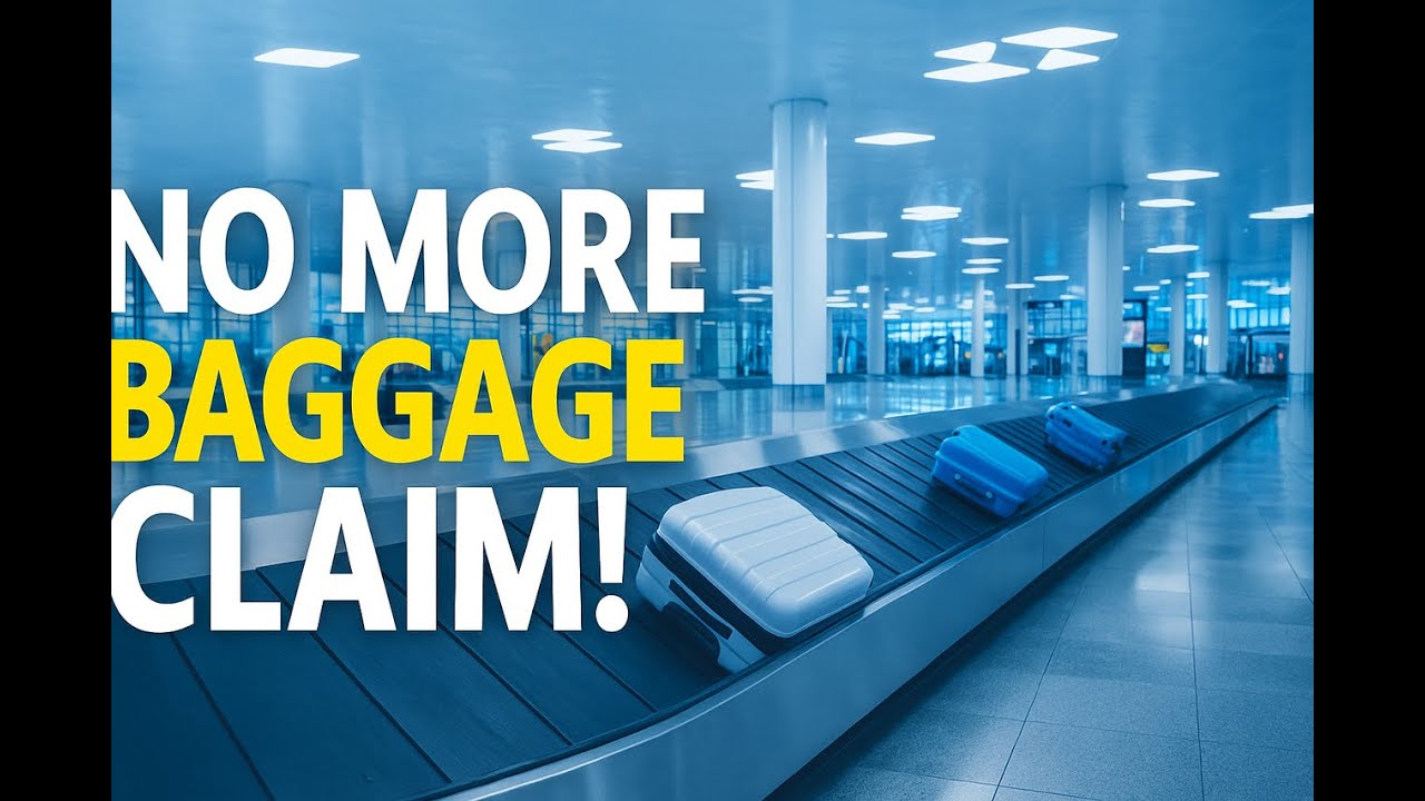 WHY BAGGAGE CLAIM WILL SOON BE OBSOLETE