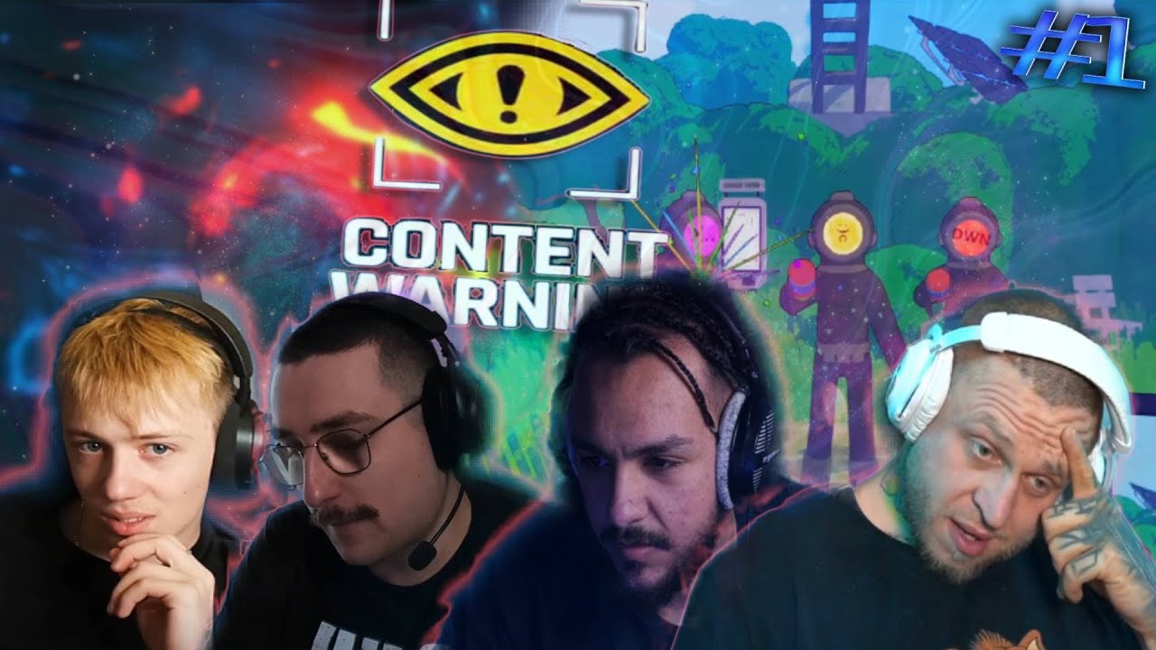 MERGHANI Z EKIPĄ GRAJA W CONTENT WARNING 1/2