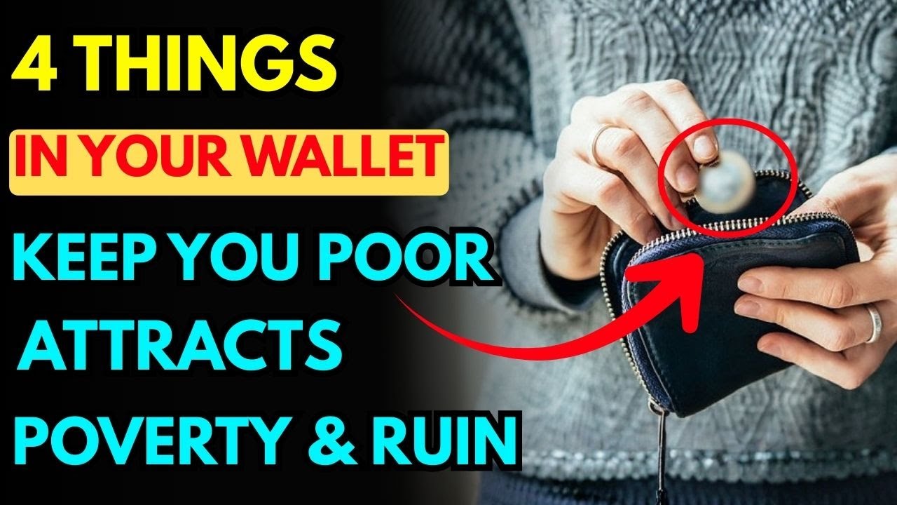 Never Keep These 4 Things in Your Wallet! They Destroy Your Finances and Block Your Money Luck