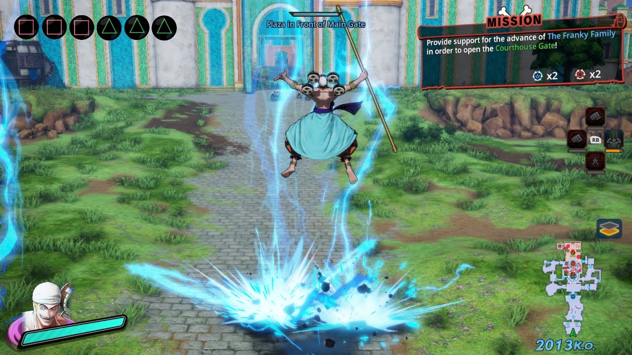 ONE PIECE Pirate Warriors 4 God Enel Compelite Moveset