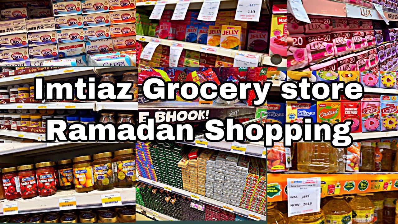 Ramadan And Eid Shopping | Grocery Shopping | Deals and discounts  Upto 50% Off Imtiaz store Karachi