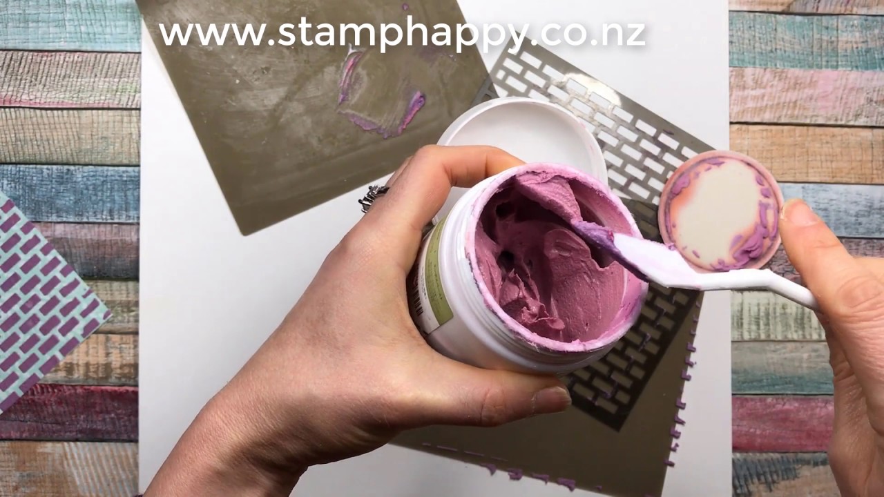 Советы и идеи по использованию пасты для тиснения Stampin' Up!