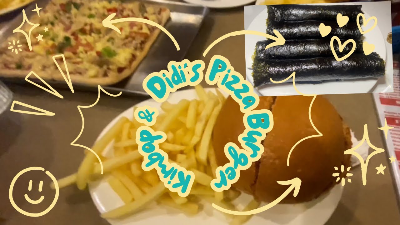 VLOG #77: Kimbap & Didi's Pizza Burger