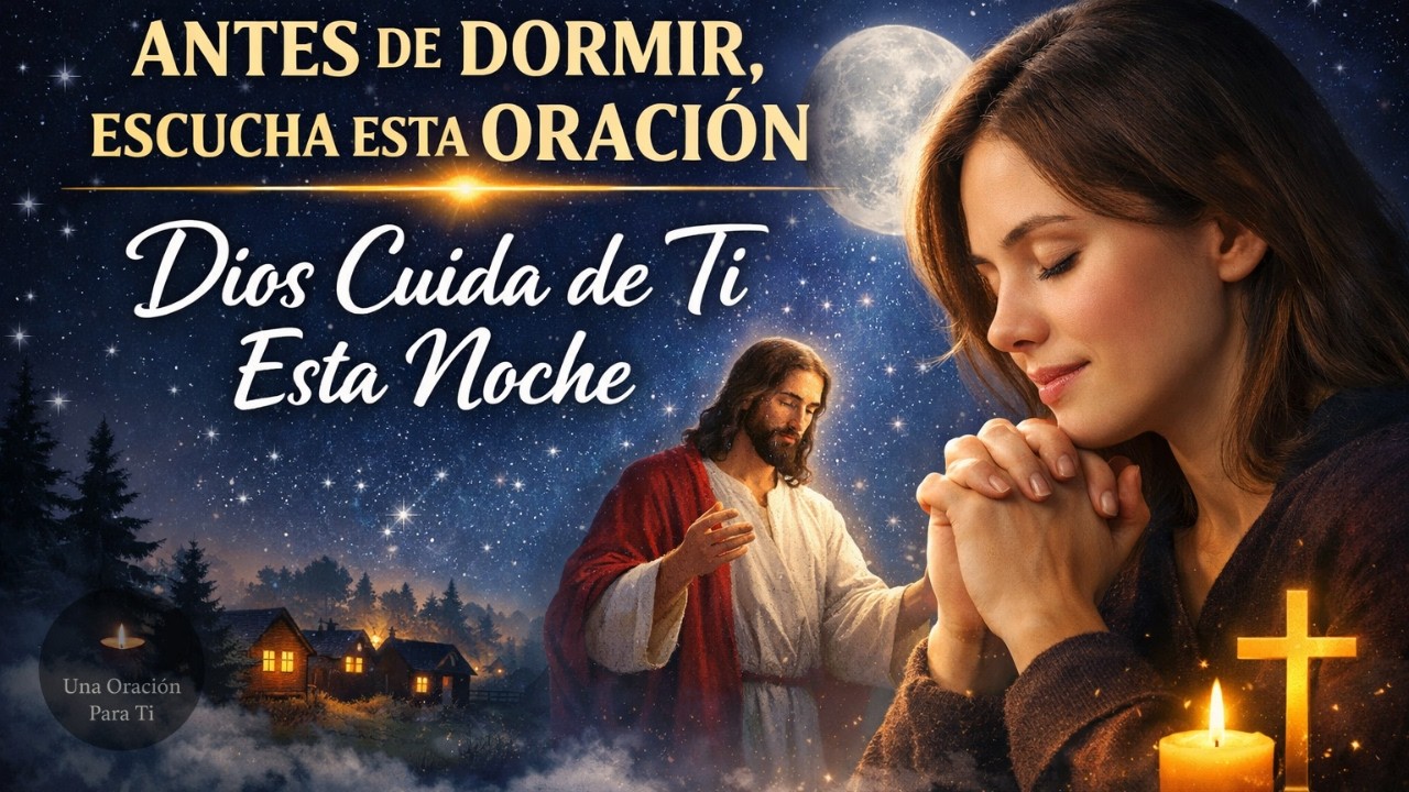 ORACIÓN PODEROSA PARA EL FINAL DEL DÍA | Entrega, Paz y Descanso en Dios