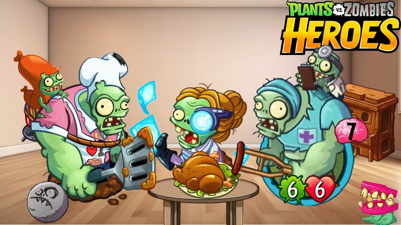 Неубиваемый крушитель 💀🩹 | Медсестра Гаргантюа вернулась! (PvZ Heroes)