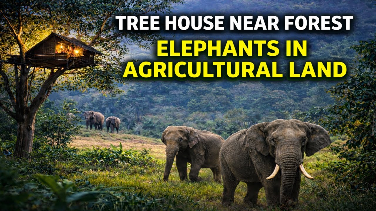 Living Close to Elephants | Village Life near Bandipur | Bandipura | Forest #forest #viral#elephant