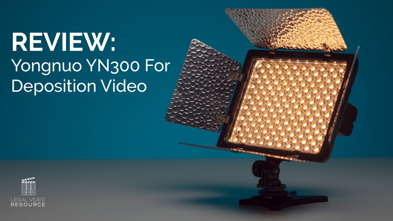 Review: Yongnuo YN300 LED Light For Deposition Video