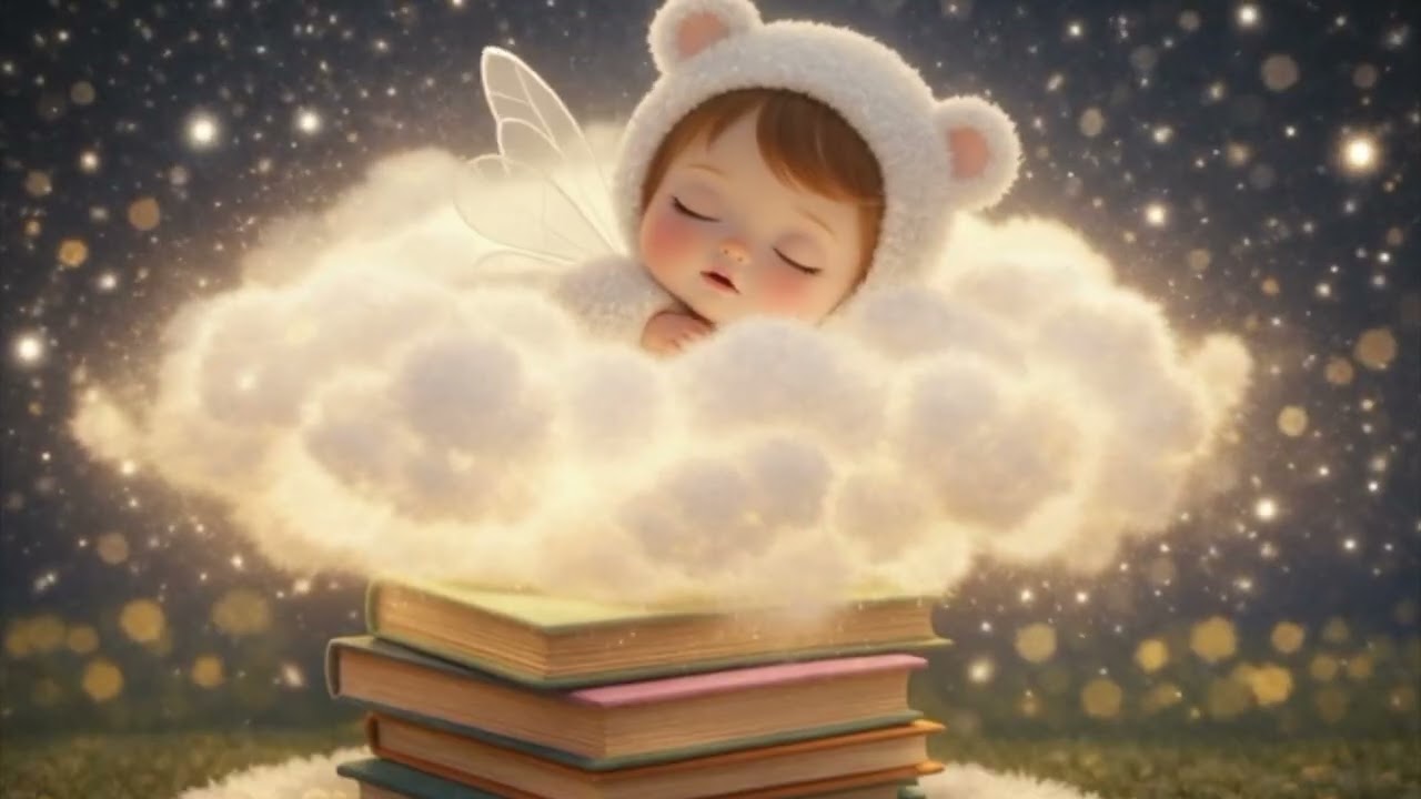 All-Night Sleep Lullaby for Deep Rest 1hour #lullaby #sleepmusic #cutebaby