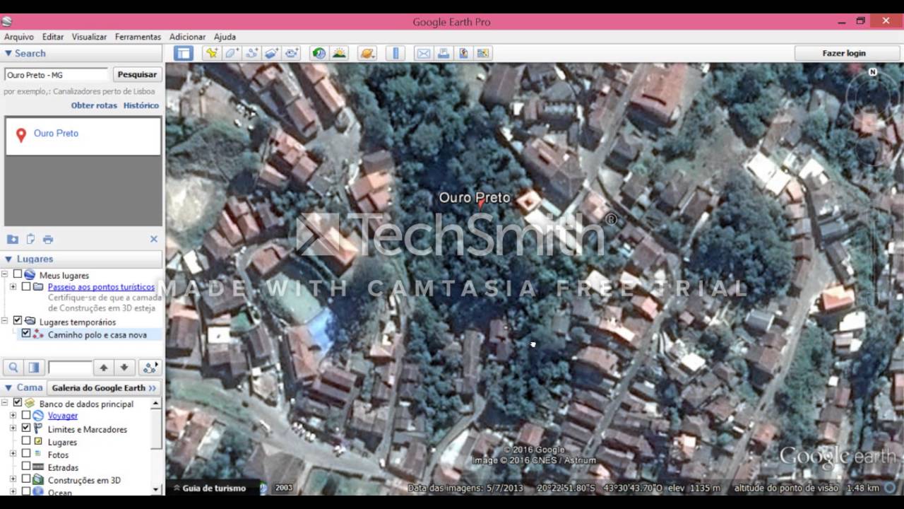 Google Earth Pro em sala de aula - Aula 2