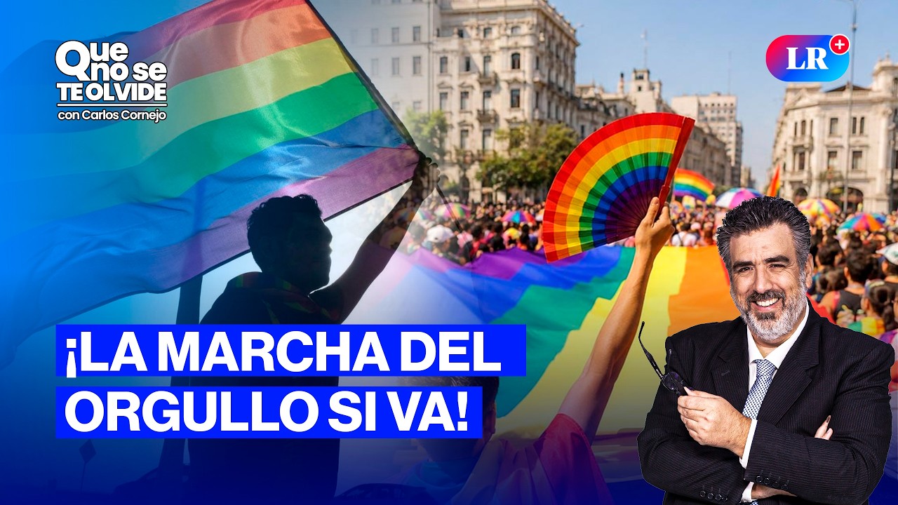 MARCHA DEL ORGULLO EN VIVO: COLECTIVOS ENCARAN A RENOVACI&Oacute;N POPULAR | QUE NO SE TE OLVIDE