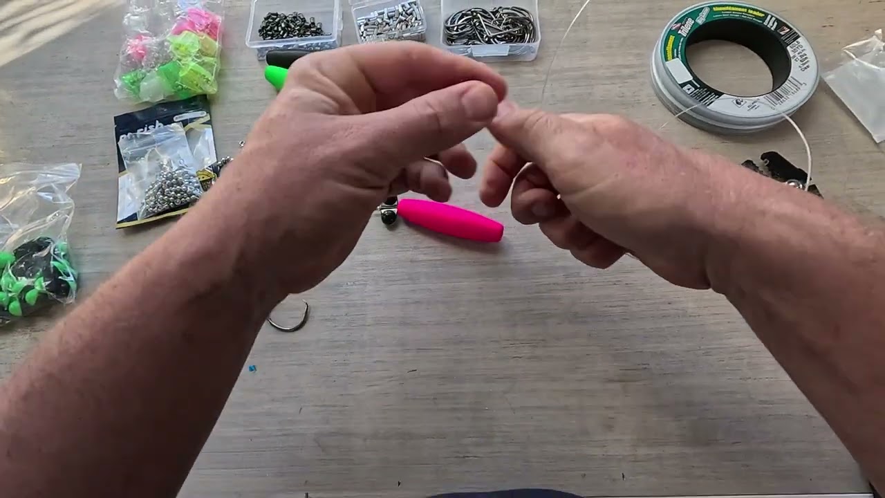 🎣 How to Make a Santee Rig for Catfishing | Step-By-Step Tutorial