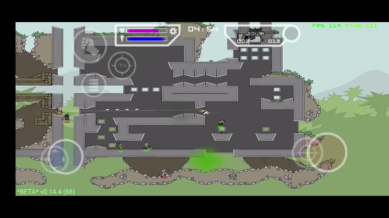 Mini Militia Classic: Pro 4vs4 with Creed,Shiwftz,Ozler,