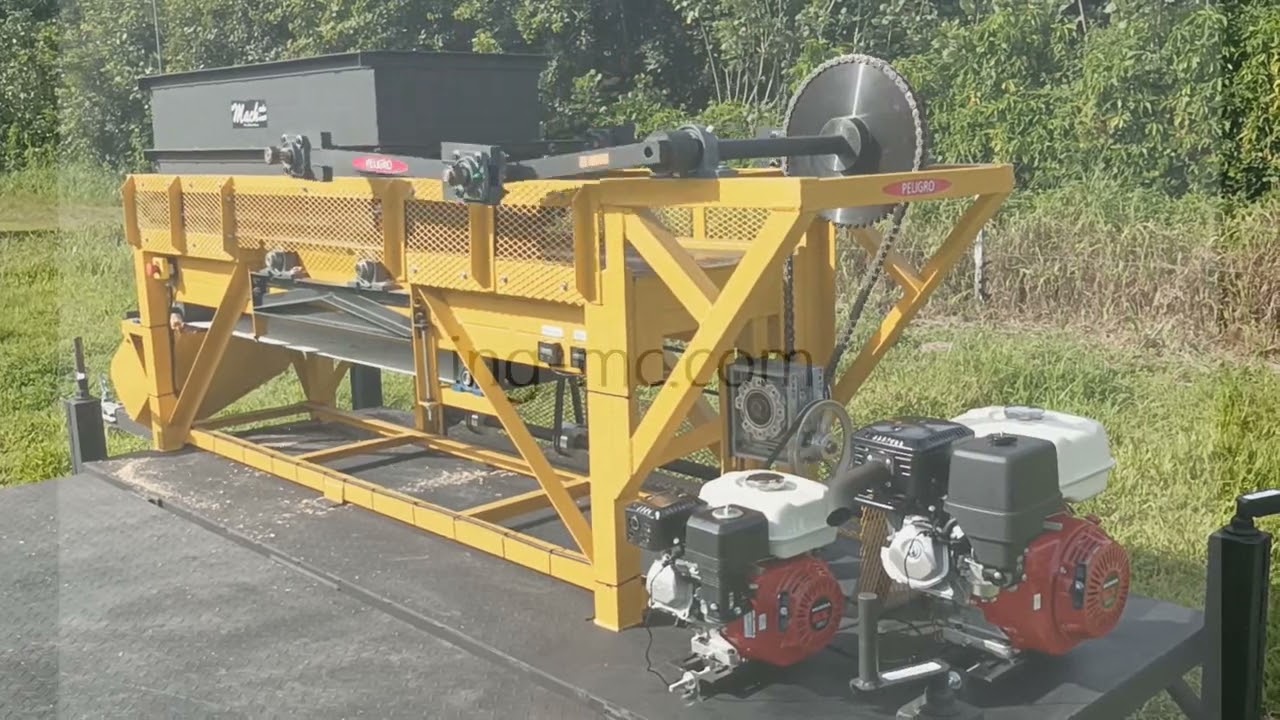Maquina viruta V- 1,55 m3 combustión transportada