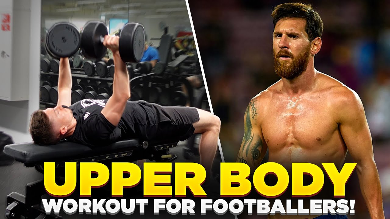 Full Follow Along Upper Body Workout for Soccer Players (4K)