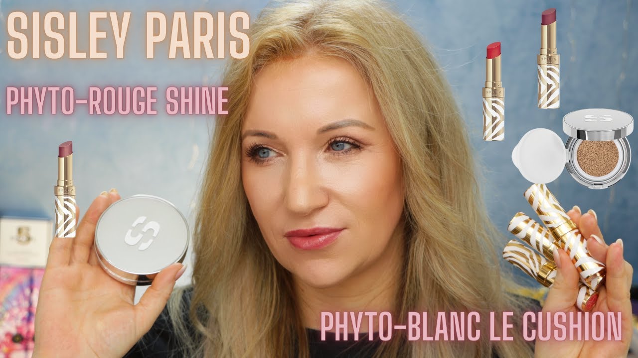 SISLEY PARIS PHYTO-ROUGE SHINE IN 11, 21, 23 I PHYTO-BLANC LE CUSHION FOUNDATION - FIRST IMPRESSION