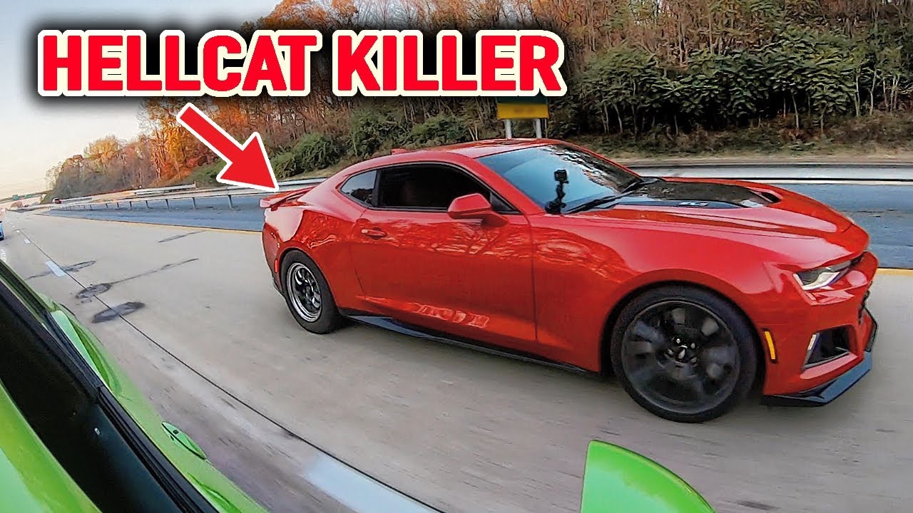 1000hp Twin Turbo Camaro ZL1 TROLLS Hellcat Redeye!
