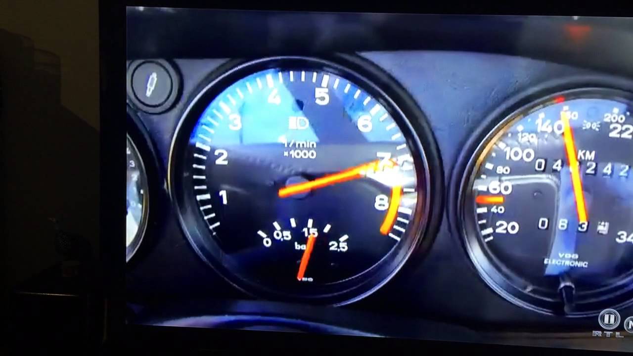 Second gear acceleration Porsche 959