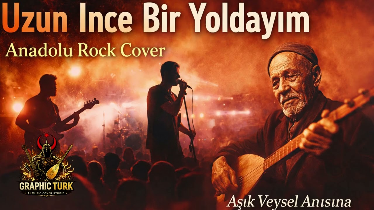 Uzun İnce Bir Yoldayım I Anadolu Rock Cover
