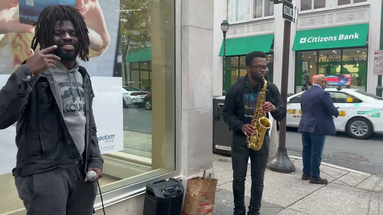 Live Jazz Street Performance In Center City