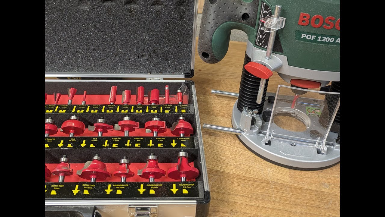 Bosch POF 1200AE first time use . Just curious : will it work with a cheap Temu router bits.