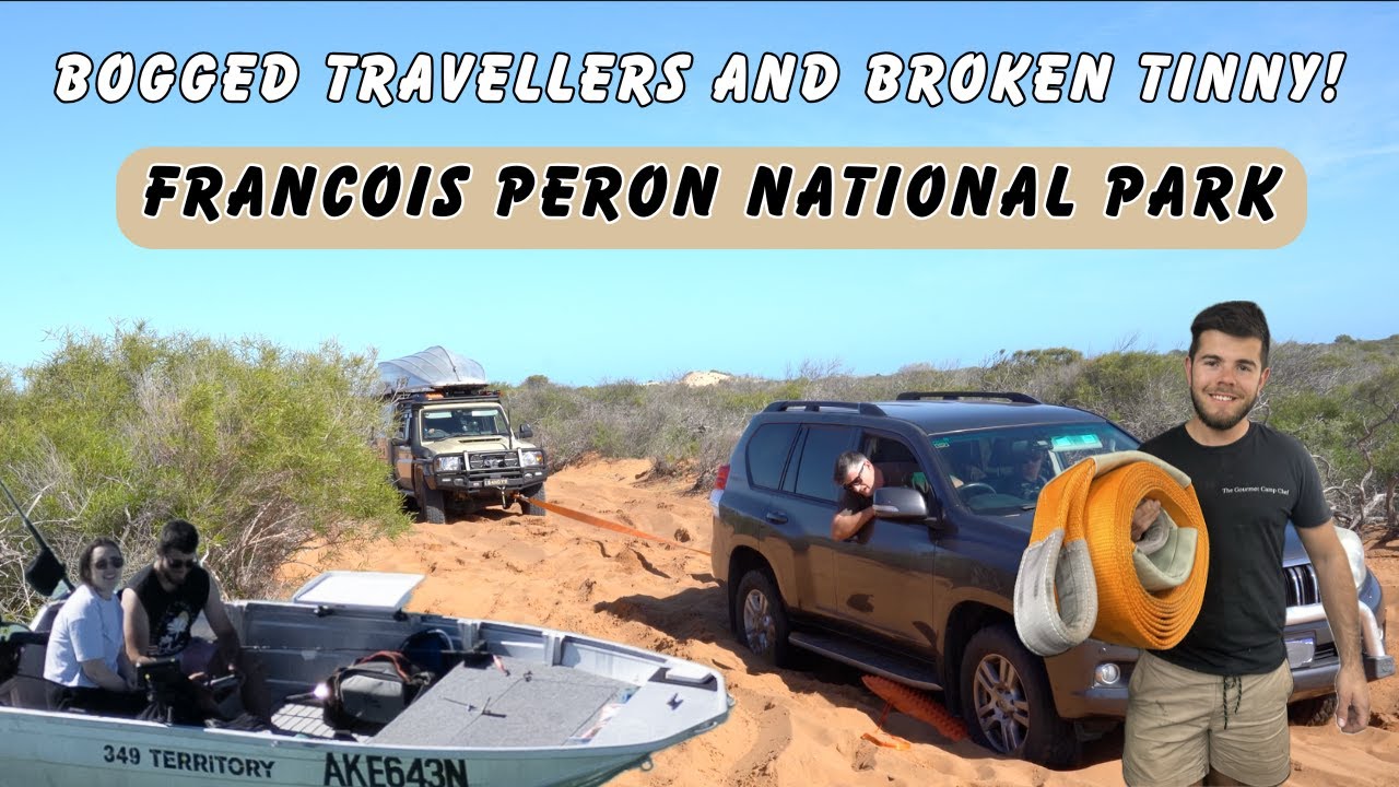Bogged Travellers and Broken Tinny | Kalbarri to Shark Bay, WA | The Lap of a Lifetime, Ep 8