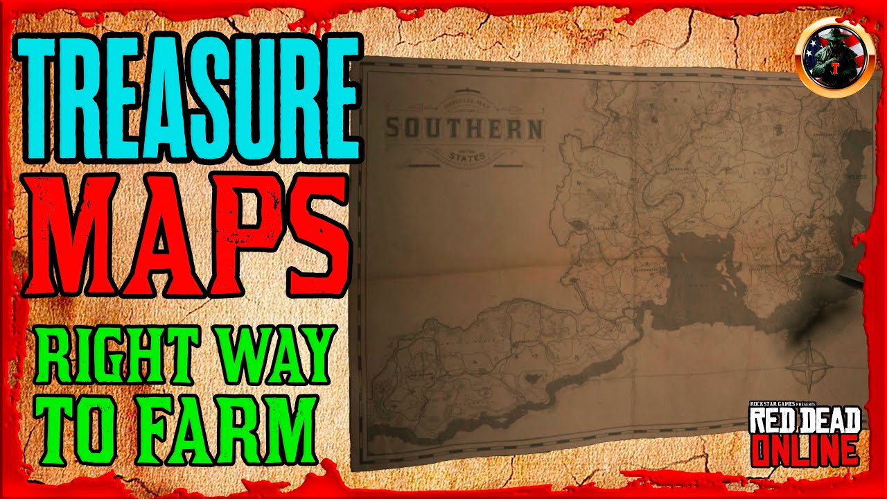 Treasure Maps RIGHT Way to FARM in Red Dead Online