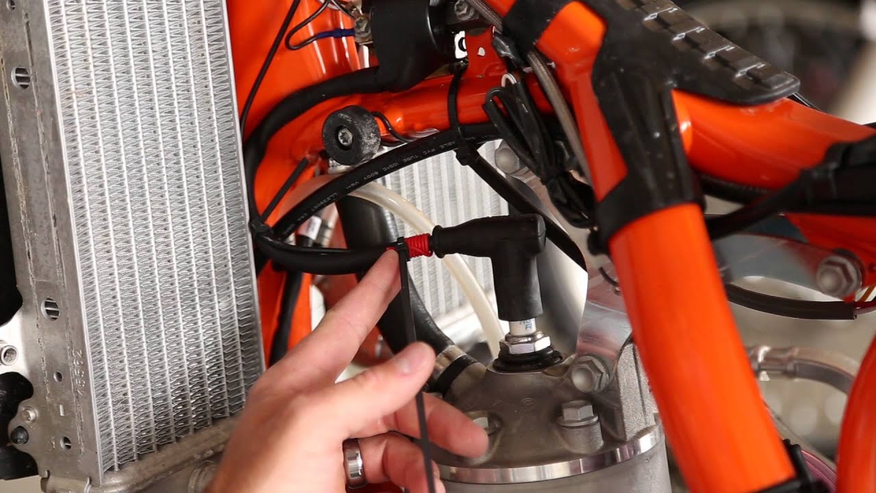 Installing a Trail Tech Hour Meter - KTM 300 XC
