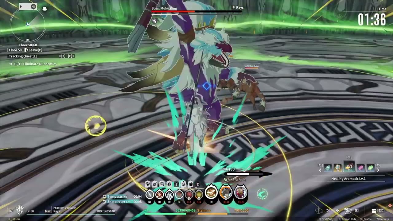 Blue Protocol: Star Resonance Stimen Vaults flor 50 solo clear/ windknight skyward