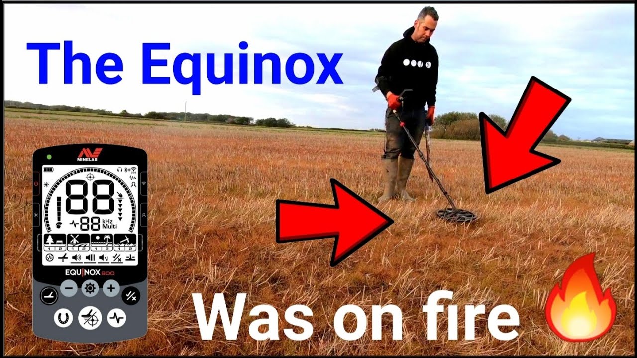 Minelab Equinox 800 Field Metal Detecting : The Detectits