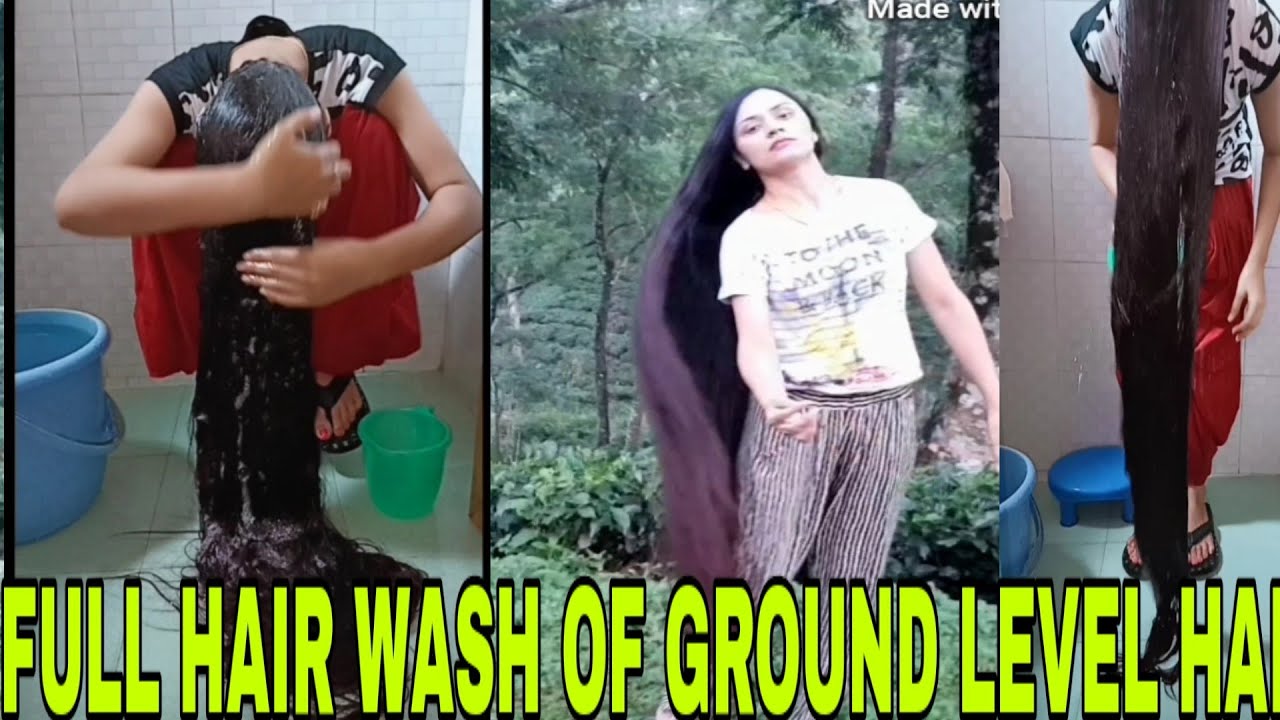 My full hair wash with best shampoo free from sulphate and salt/एक नया शैम्पू जिससे मैंने आज USE किय