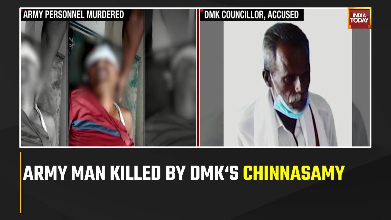 Army Man Beaten To Death By DMK Neta,  Hunt On For DMK Neta Chinnasamy, Son Arrested