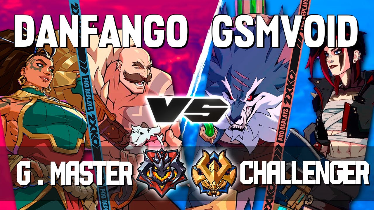 2XKO ▰ DANFANGO (Braum-Illaoi) vs GSMVOID (Warwick-Vi) ▰ 2XKO Pro level replays
