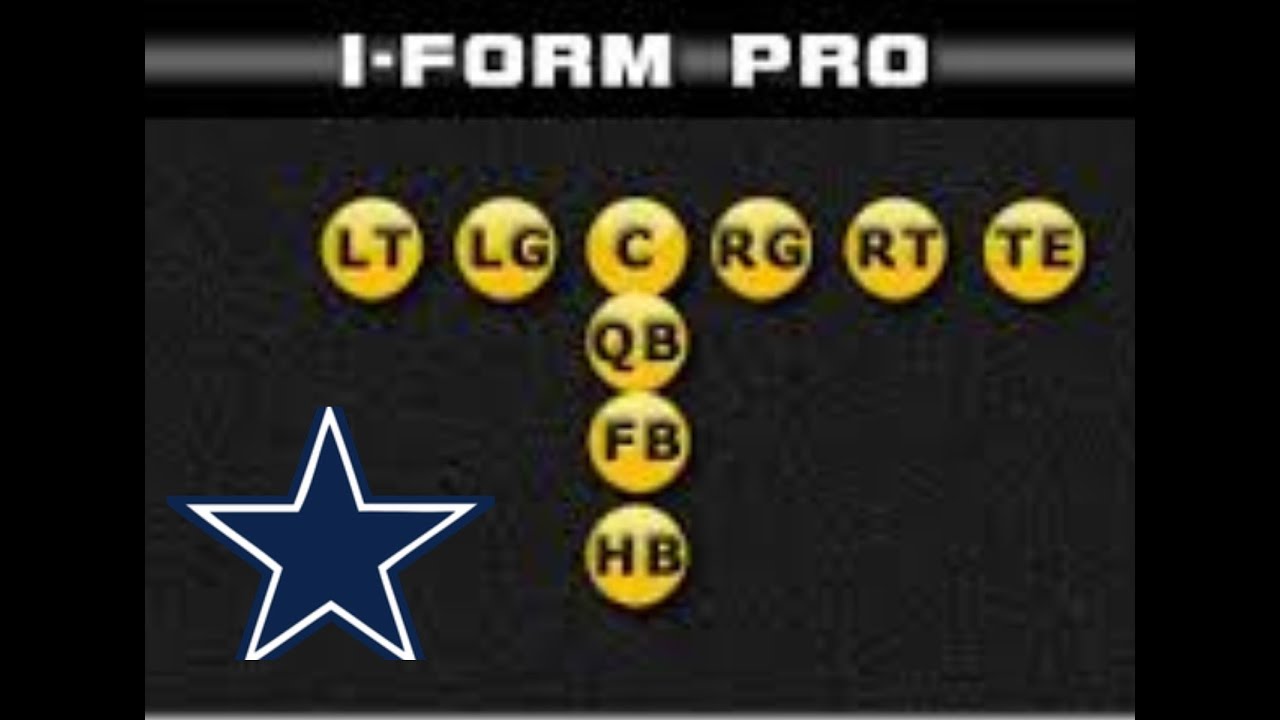 Madden 17 FREE SCHEME - I FORM PRO - COWBOYS PLAYBOOK - GREAT BASE OFFENSE FOR 1ST & 2ND DOWNS